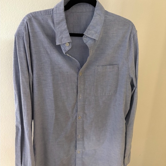lululemon athletica Other - lululemon athletica Men's Pale Blue Long-Sleeve Button-Down Shirt